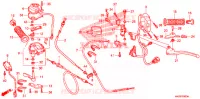 LEVIER DE GUIDON   CABLE   COMMODO pour Honda FOURTRAX 500 FOREMAN RUBICON GPS EPS de 2011