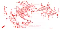 SUPPORT pour Honda FOURTRAX 500 FOREMAN RUBICON GPS EPS de 2011