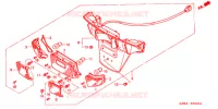 FEUX ARRIERE pour Honda CN 250 HELIX de 2002