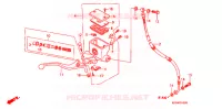 MAITRE CYLINDRE DE FREIN AVANT pour Honda CN 250 HELIX de 2002