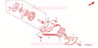 POMPE A HUILE pour Honda CN 250 HELIX de 2002