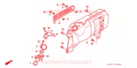 SILENCIEUX D'ECHAPPEMENT pour Honda CN 250 HELIX de 2002