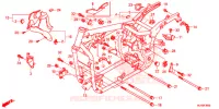 CADRE pour Honda SHADOW VT 750 SPIRIT de 2014