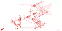 BRAS ARRIERE pour Honda FOURTRAX 520 FOREMAN RUBICON 4X4 AT DCT EPS de 2020