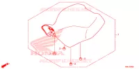 SELLE pour Honda FOURTRAX 520 FOREMAN RUBICON 4X4 AT DCT EPS de 2020