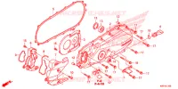 COUVERCLE GAUCHE pour Honda BEAT 110 PGMFI de 2020