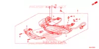 FEUX ARRIERE pour Honda BEAT 110 PGMFI de 2020