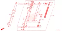 FOURCHE pour Honda BEAT 110 PGMFI de 2020