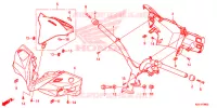 GUIDON   CARENAGE pour Honda BEAT 110 PGMFI de 2020