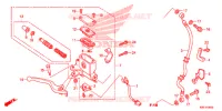 MAITRE CYLINDRE DE FREIN AVANT CYLINDRE (ACH110CSF) pour Honda BEAT 110 PGMFI de 2020