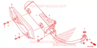 SILENCIEUX D'ECHAPPEMENT pour Honda BEAT 110 PGMFI de 2020