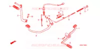 PEDALE   KICK pour Honda WAVE 125  PGMFi  Electric start de 2003