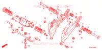 REPOSE PIED pour Honda WAVE 125  PGMFi  Electric start de 2003