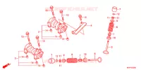 ARBRE A CAMES   SOUPAPE pour Honda CBR 150 R de 2013