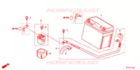 BATTERIE pour Honda CBR 150 R de 2013