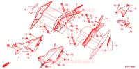 COUVERCLES LATERAUX pour Honda CBR 150 R de 2013
