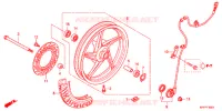 ROUE AVANT pour Honda CBR 150 R de 2013