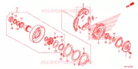 EMBRAYAGE UNIDIRECTIONNEL pour Honda XRM 125 MOTARD de 2020