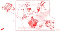 CORPS DE PAPILLON pour Honda CRF 250 F de 2020