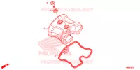 COUVRE CULASSE pour Honda CRF 250 F de 2020