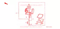 PIECES DE CARBURATEUR EN OPTION pour Honda CR 125 R de 1993
