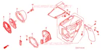 FILTRE A AIR  pour Honda CR 125 R de 1994