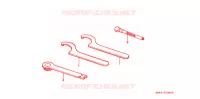 OUTIL pour Honda CR 125 R de 1994