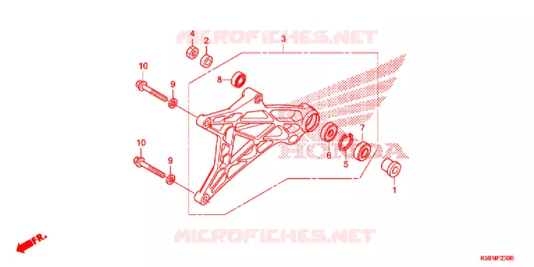 BRAS OSCILLANT Honda SCOOTER 150 VARIO 2021  ACB150CBTM