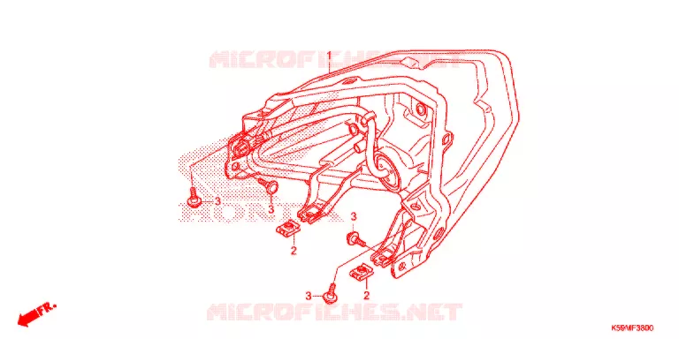 FEU ARRIERE Honda SCOOTER 150 VARIO 2021  ACB150CBTM