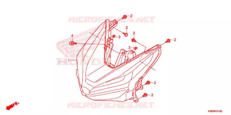 PHARE Honda SCOOTER 150 VARIO 2021  ACB150CBTM