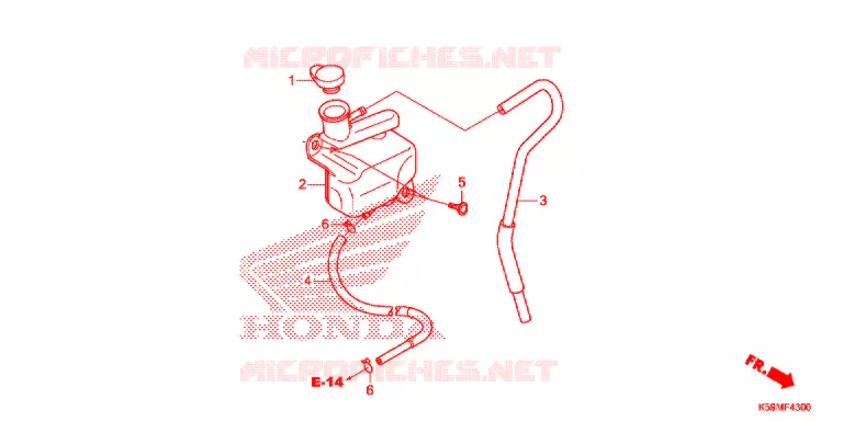 VASE D'EXPANSION Honda SCOOTER 150 VARIO 2021  ACB150CBTM