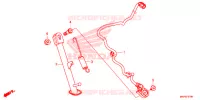 BEQUILLE LATERALE pour Honda CB 500 F ABS de 2022