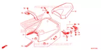 SELLE pour Honda CB 500 F de 2022