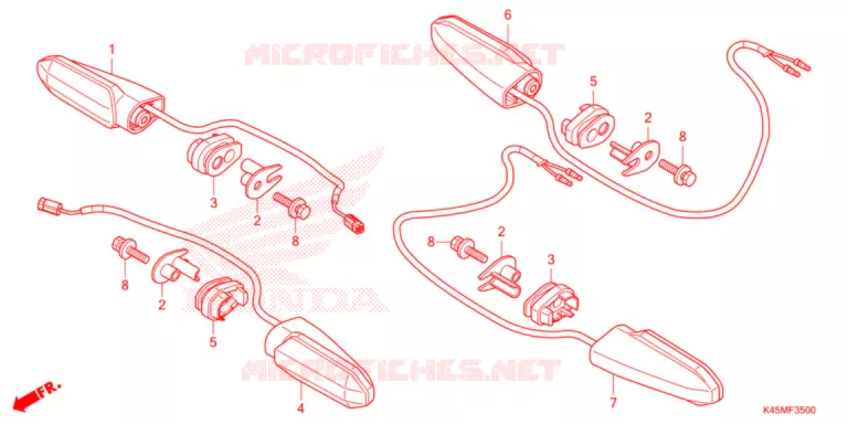 CLIGNOTANT Honda MOTO 150 CBR 2021  CBR150RAM