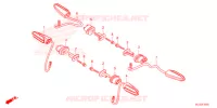 CLIGNOTANT pour Honda AFRICA TWIN 1100 DCT ADVENTURE de 2022