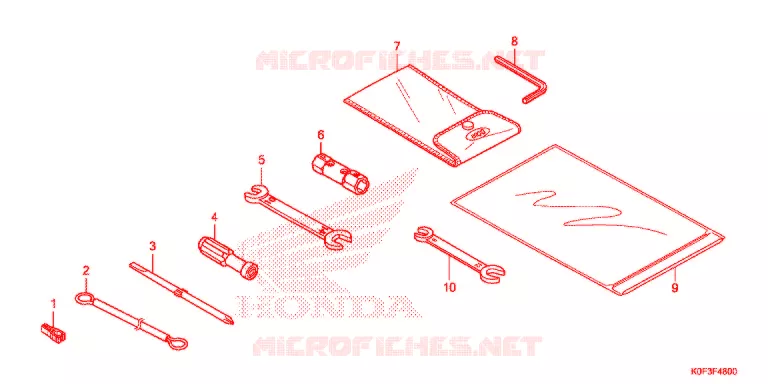 OUTIL Honda MOTO 125 MONKEY 2021  Z125MAL