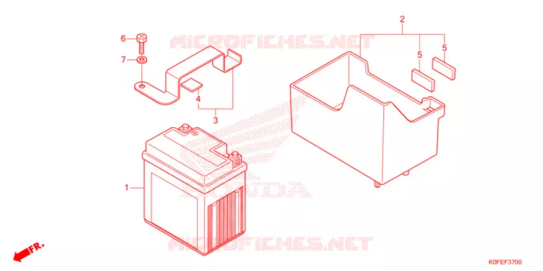 BATTERIE Honda MOTO 125 MONKEY 2023  Z125MAN