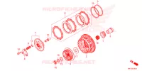 EMBRAYAGE pour Honda CB 650 R de 2022