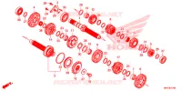 BOITE DE VITESSES pour Honda CBR 1000 RR SP BREMBO de 2022
