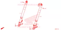 FOURCHE pour Honda CBR 1000 RR SP BREMBO de 2022