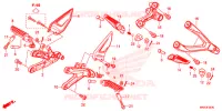 REPOSE PIED pour Honda CBR 1000 RR SP BREMBO de 2022