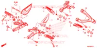 REPOSE PIED pour Honda CBR 1000 RR SP BREMBO de 2022