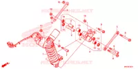 AMORTISSEUR ARRIERE pour Honda CBR 1000 RR SP BREMBO 30TH de 2022
