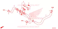 VALVE DE COMMANDE D'INJECTION D'AIR pour Honda CBR 1000 RR SP BREMBO 30TH de 2022