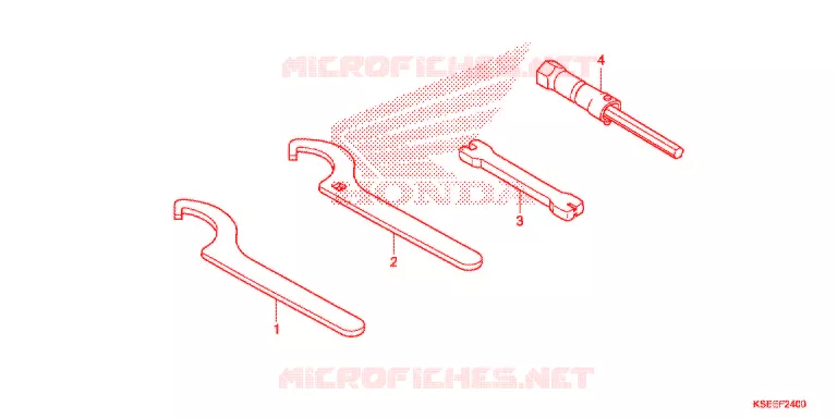 OUTIL Honda MOTO 150 CRF 2021  CRF150RBM