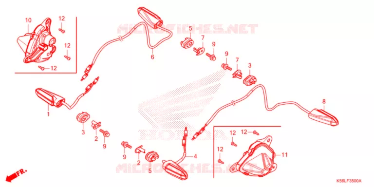 CLIGNOTANT Honda SCOOTER 150 WINNER 2020  FS150FL_V