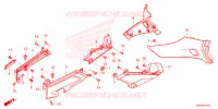 COUVERCLES LATERAUX pour Honda GL 1800 GOLD WING TOUR DCT AIRBAG de 2022