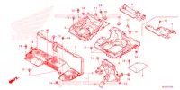 CARROSSERIE CENTRALE pour Honda PIONEER 520 M2 de 2022
