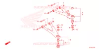 TRIANGLES AVANT pour Honda PIONEER 520 M2 de 2022