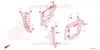 COUVERCLES LATERAUX pour Honda PIONEER 520 M2 de 2022